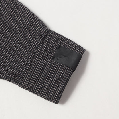 23AW ジオメトリック ストレッチ ウールジャージー ドレス シャツ (DRESS SHIRT)