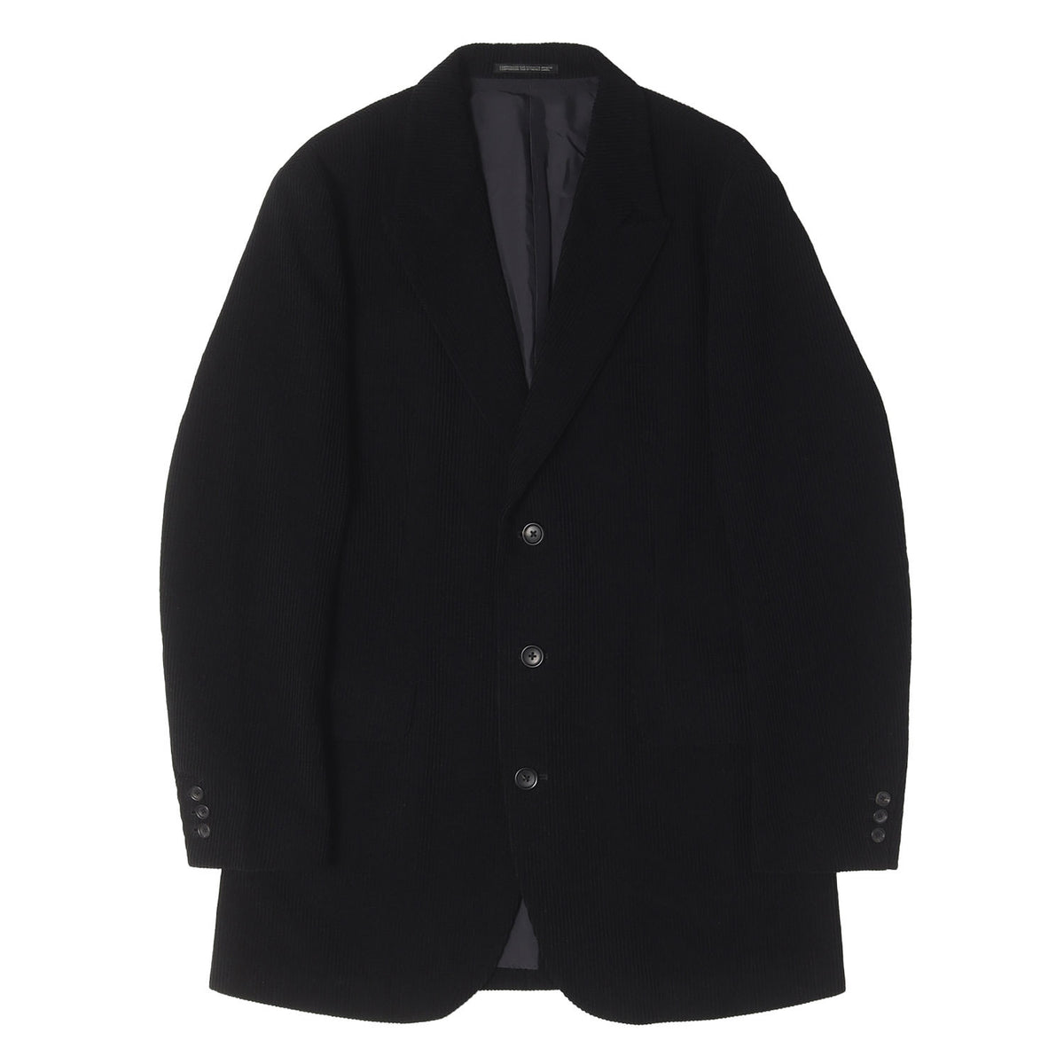 22AW ウールコーデュロイ 3B テーラードジャケット / POUR HOMME