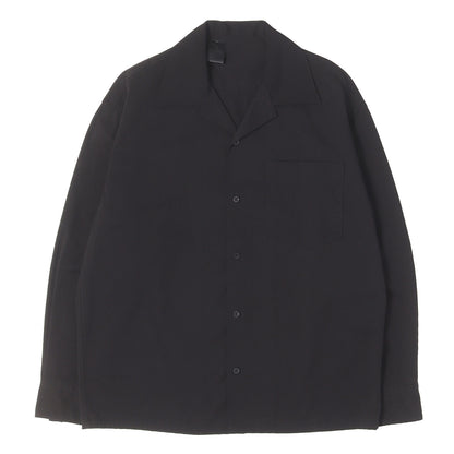 オープンカラー ストレッチ ポリレーヨン シャツ (OPEN COLLAR SHIRT)