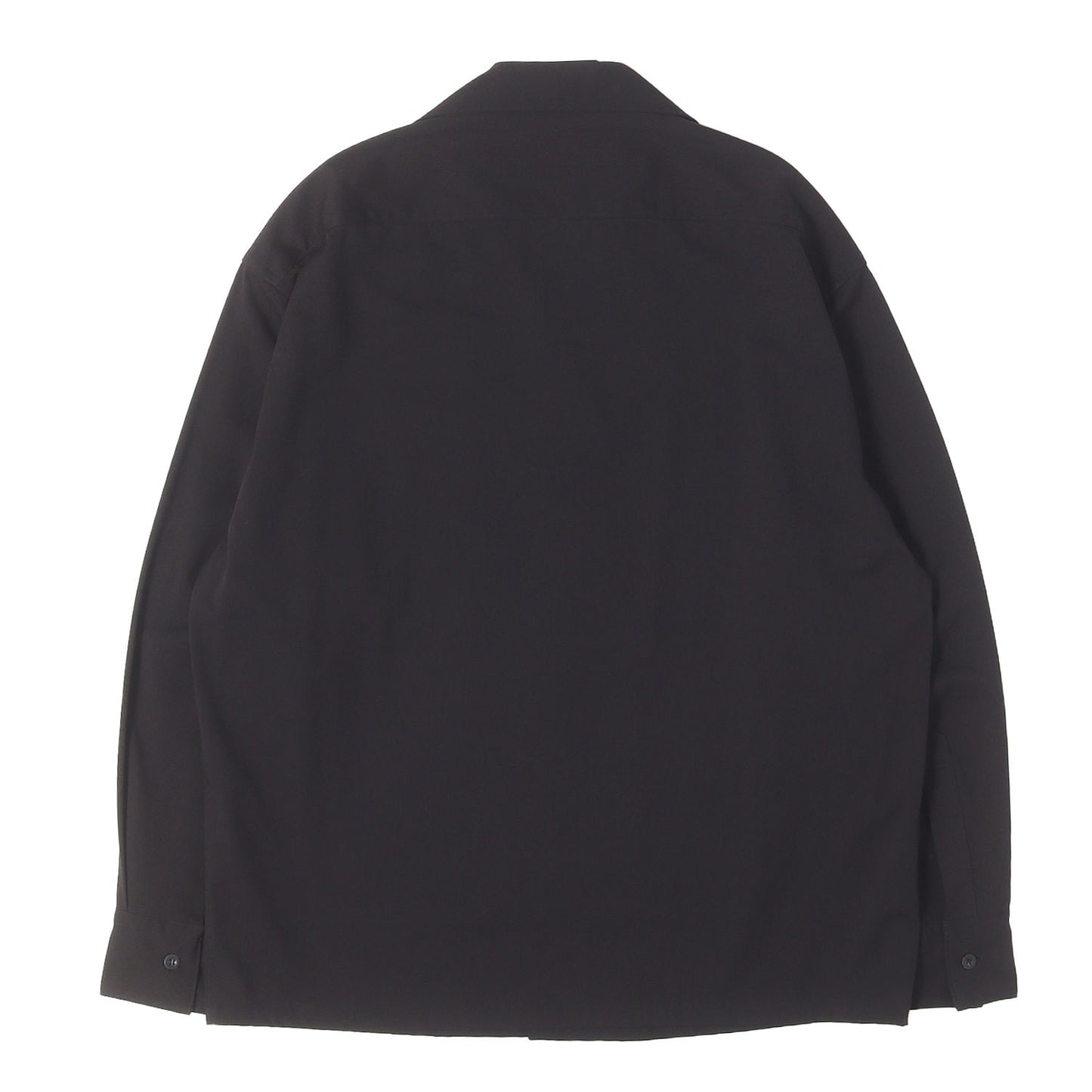オープンカラー ストレッチ ポリレーヨン シャツ (OPEN COLLAR SHIRT)