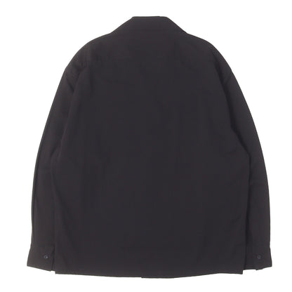 オープンカラー ストレッチ ポリレーヨン シャツ (OPEN COLLAR SHIRT)