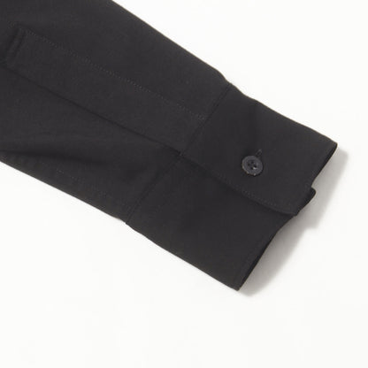 オープンカラー ストレッチ ポリレーヨン シャツ (OPEN COLLAR SHIRT)