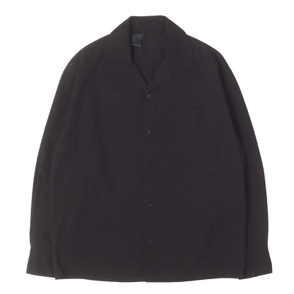 オープンカラー ストレッチ ポリレーヨン シャツ (OPEN COLLAR SHIRT)