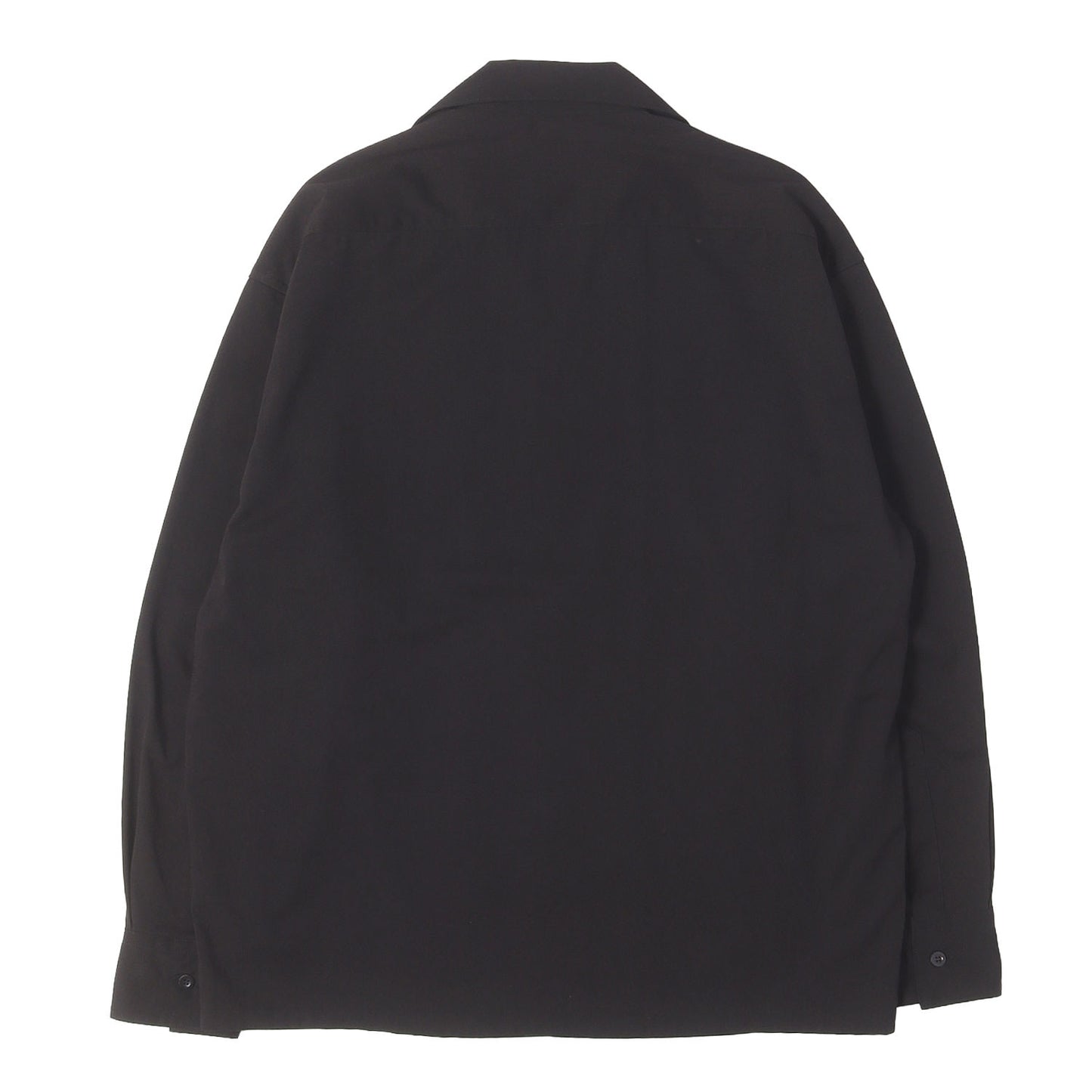 オープンカラー ストレッチ ポリレーヨン シャツ (OPEN COLLAR SHIRT)