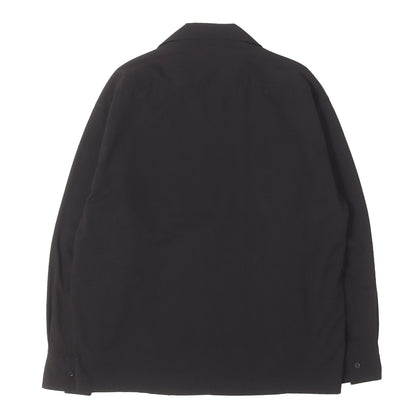 オープンカラー ストレッチ ポリレーヨン シャツ (OPEN COLLAR SHIRT)