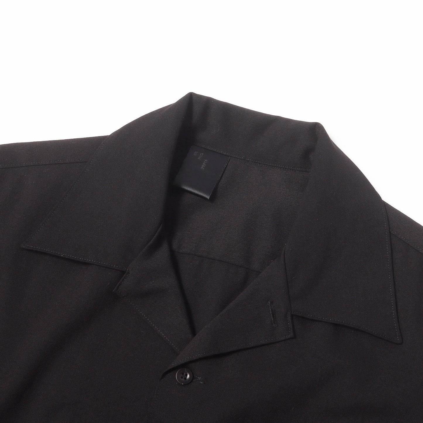 オープンカラー ストレッチ ポリレーヨン シャツ (OPEN COLLAR SHIRT)