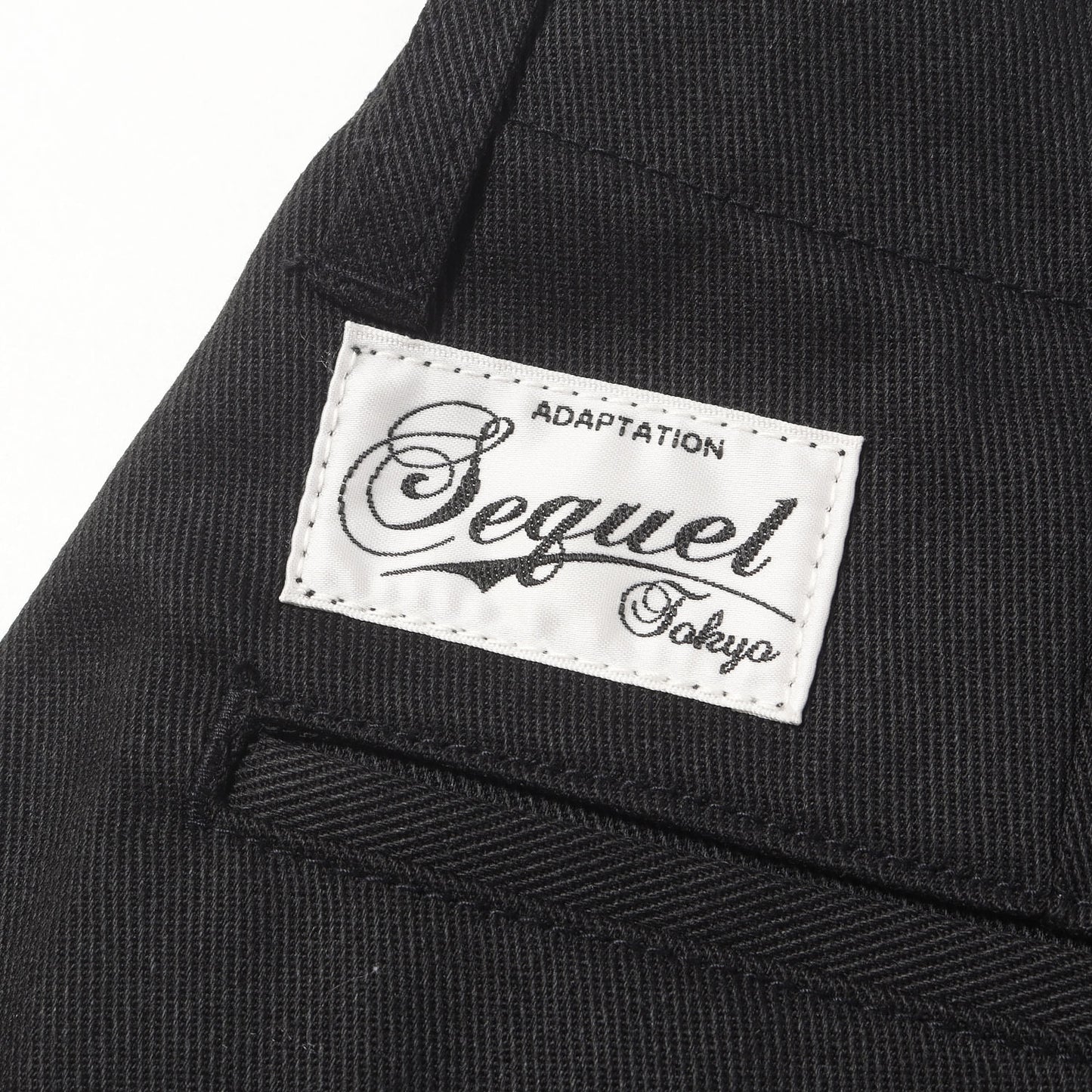 25AW ロゴプリント ツイル チノパンツ (CHINO PANTS TYPE-XF)