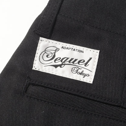 25AW ロゴプリント ツイル チノパンツ (CHINO PANTS TYPE-XF)
