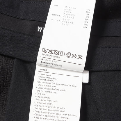 25AW ヘリンボーン トラウザー スラックス パンツ (TRDT1802 / TROUSERS / PLRY. HERRINGBONE)