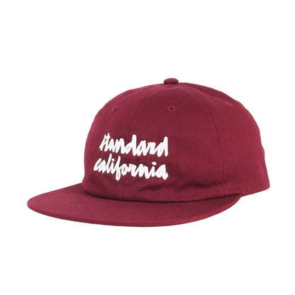 21SS × Chocolate Skateboards フラットバイザー キャップ (CHOCOLATE×SD CHUNK LOGO TWILL CAP)