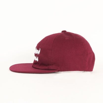 21SS × Chocolate Skateboards フラットバイザー キャップ (CHOCOLATE×SD CHUNK LOGO TWILL CAP)