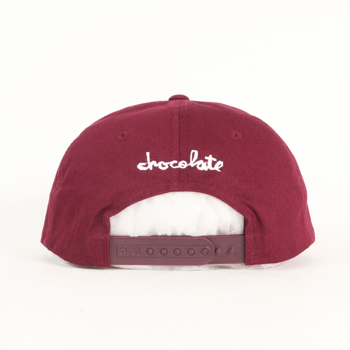 21SS × Chocolate Skateboards フラットバイザー キャップ (CHOCOLATE×SD CHUNK LOGO TWILL CAP)