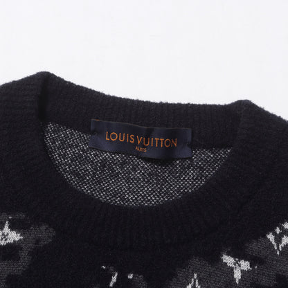21SS ディストレスト モノグラム ニット セーター (Distressed Monogram Crewneck)
