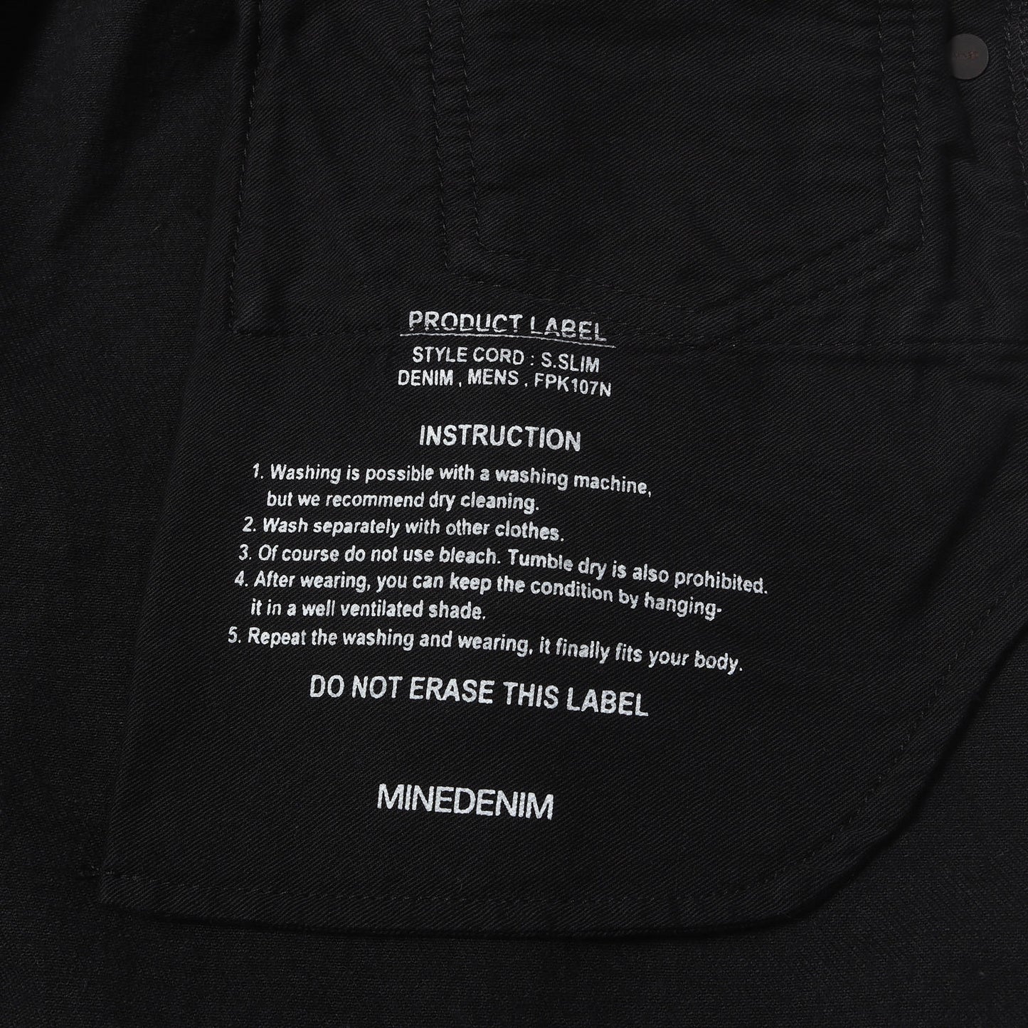 スーパースリム ストレッチ デニム スキニー パンツ (S.Slim STR 5pocket FPK107N-99)