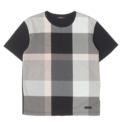 ハウスチェック アシンメトリー Tシャツ