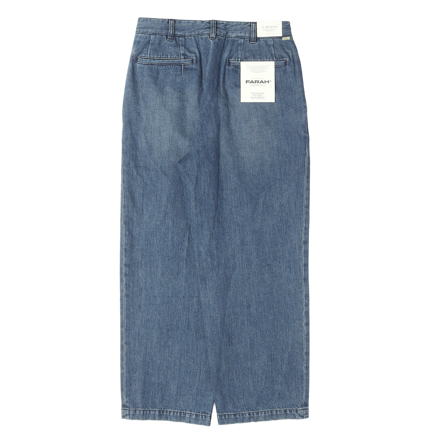 26SS ツータック ワイド デニムパンツ (Two Tuck Wide Denim Pants)