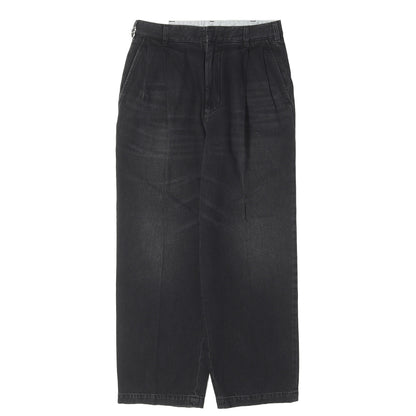 26SS ツータック ワイド デニムパンツ (Two Tuck Wide Denim Pants)