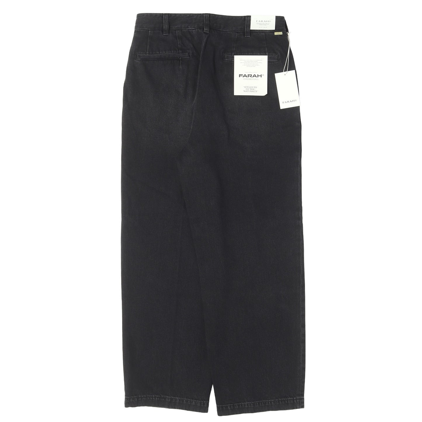 26SS ツータック ワイド デニムパンツ (Two Tuck Wide Denim Pants)