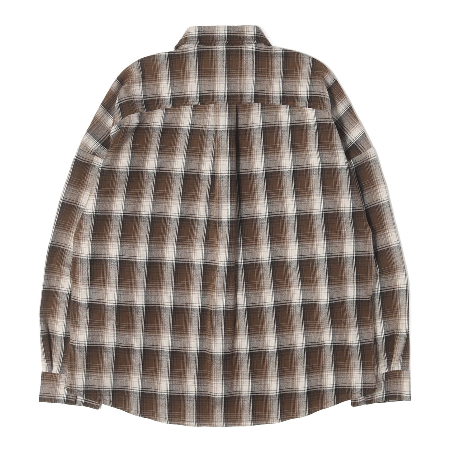 25AW プレイドチェック オーバーサイズ フランネルシャツ (Oversized Plaid Buttondown)