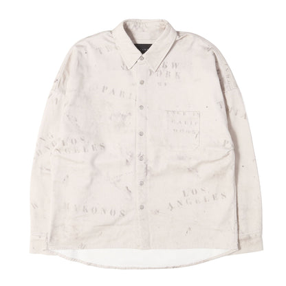 25AW ダッフルプリント スナップ デニムシャツ (Duffle Print Buttondown)