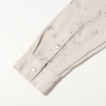 25AW ダッフルプリント スナップ デニムシャツ (Duffle Print Buttondown)