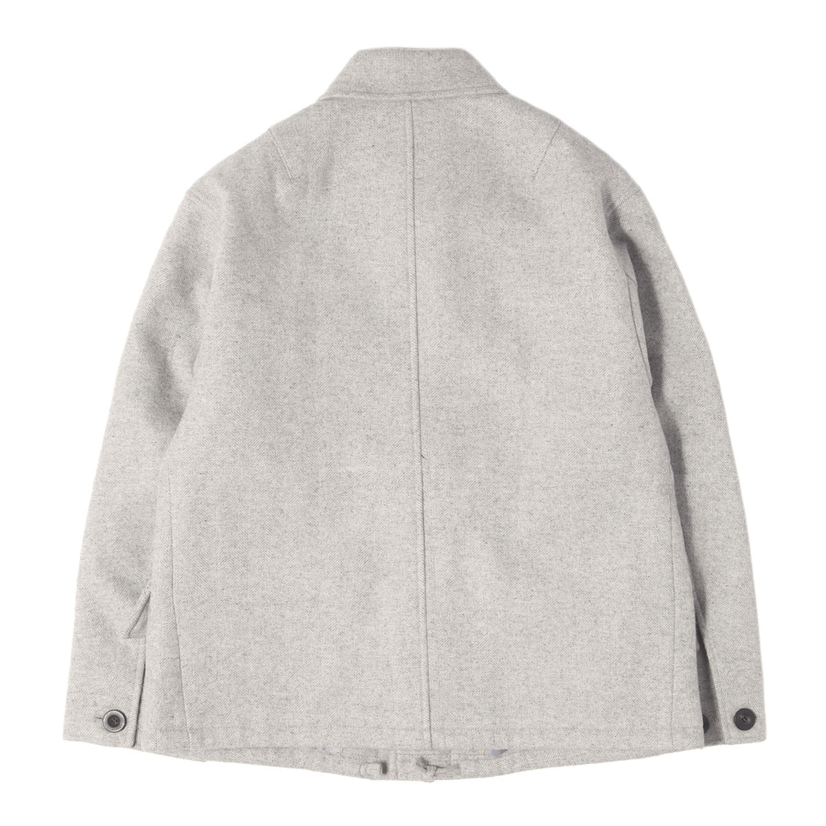 23AW ヘリンボーン ミリタリー ブルゾン ジャケット