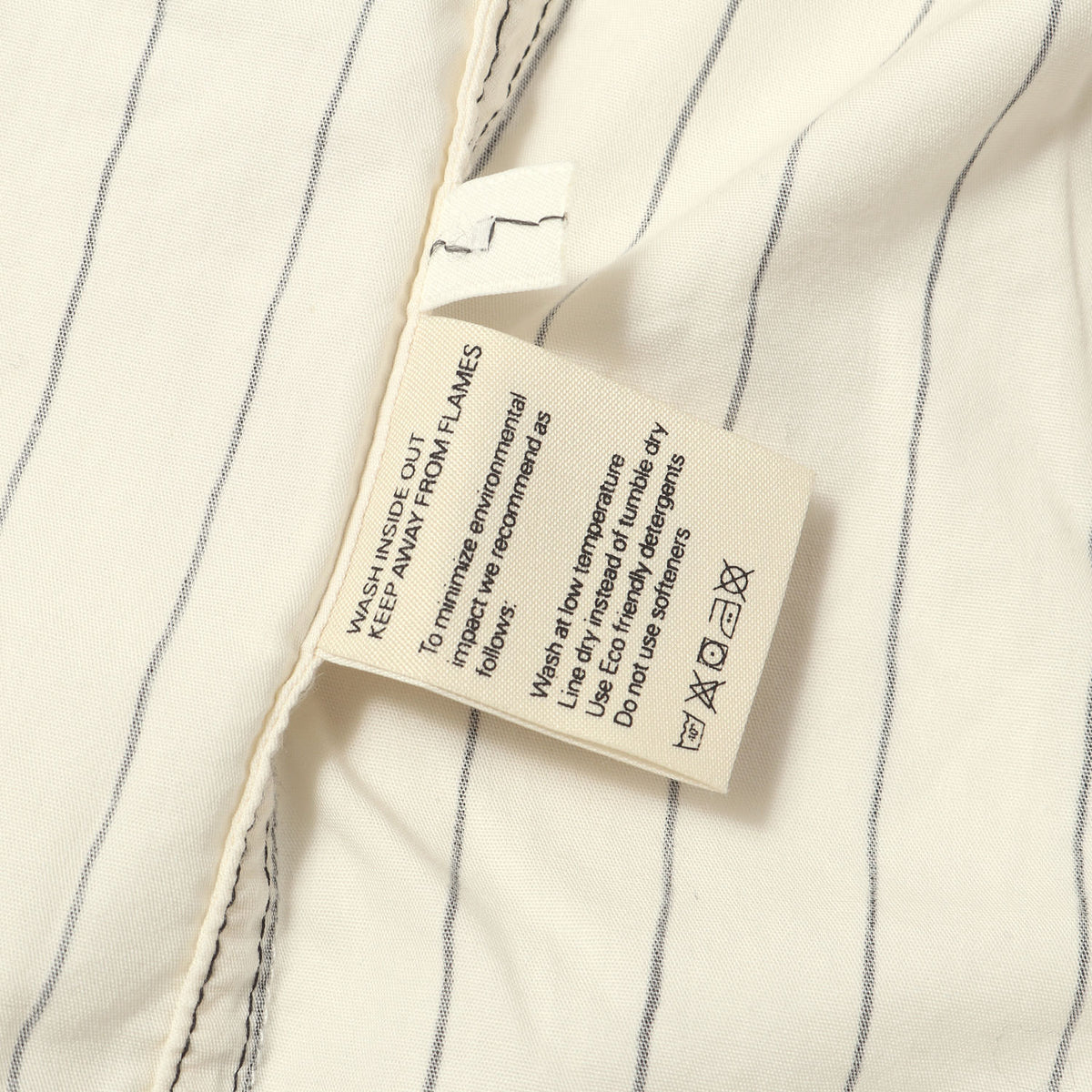 25SS × TEKLA ストライプ パジャマシャツ (TEKLA POPLIN PAJAMA SHIRT)
