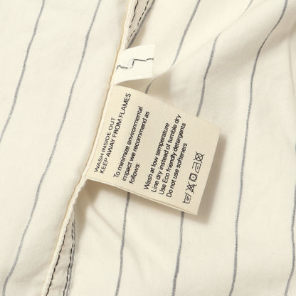 25SS × TEKLA ストライプ パジャマシャツ (TEKLA POPLIN PAJAMA SHIRT)