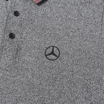 Mercedes-Benz コントラストライン スムースポロシャツ (CS-MBA-Paule 2)