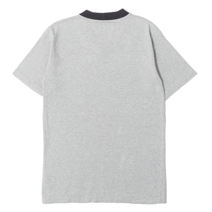 90s ロゴ リンガーVネック ストレッチ Tシャツ / Intimo