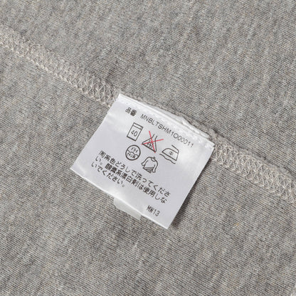 メランジ ヘンリーネック ロングスリーブ Tシャツ