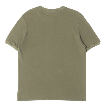 22SS ガーメントダイ アイスコットン ピケTシャツ (T-SHIRT MC/SLIM FIT)