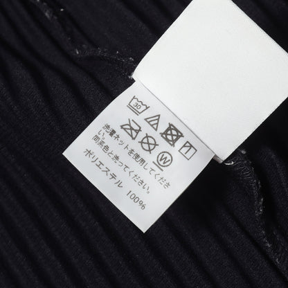 25年製 プリーツ ラウンドネック Tシャツ (Basics T-shirt) / HOMME PLISSE