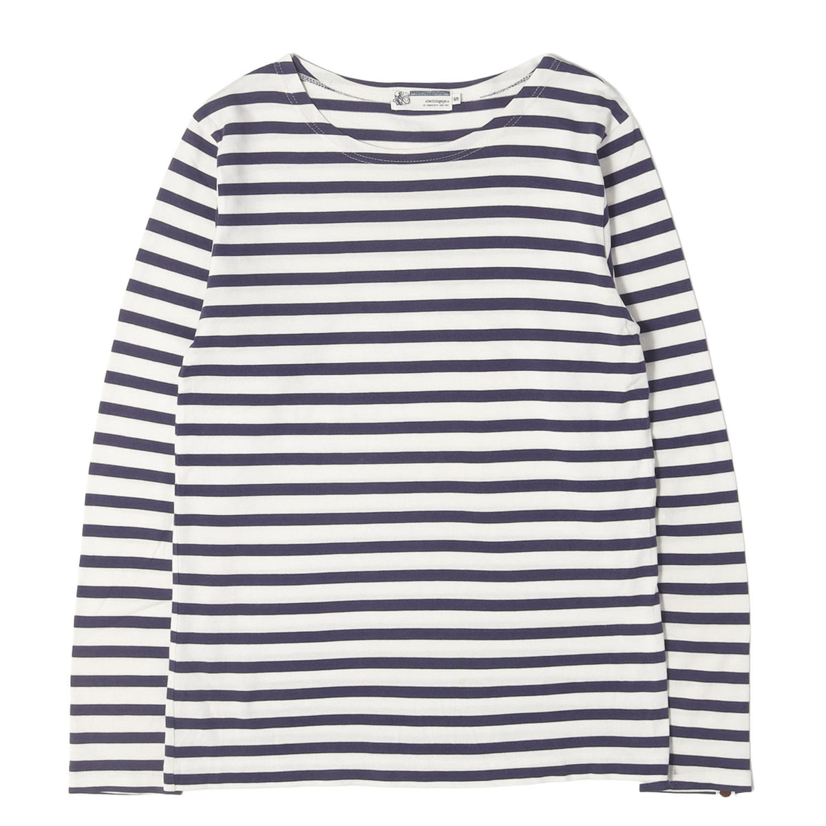 00s ボーダー ボートネック ロングスリーブ Tシャツ