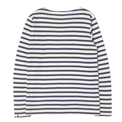 00s ボーダー ボートネック ロングスリーブ Tシャツ