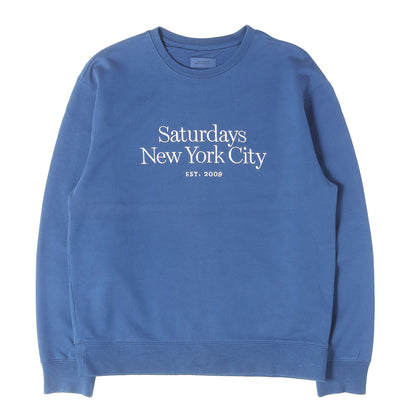 24AW ミラスタロゴ 刺繍 スウェット トレーナー (BOWERY MILLER STANDARD CREW)