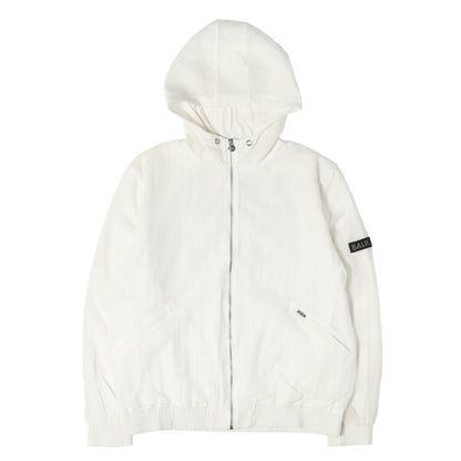 バックロゴ メッシュ ダブルフェイス ジップパーカー