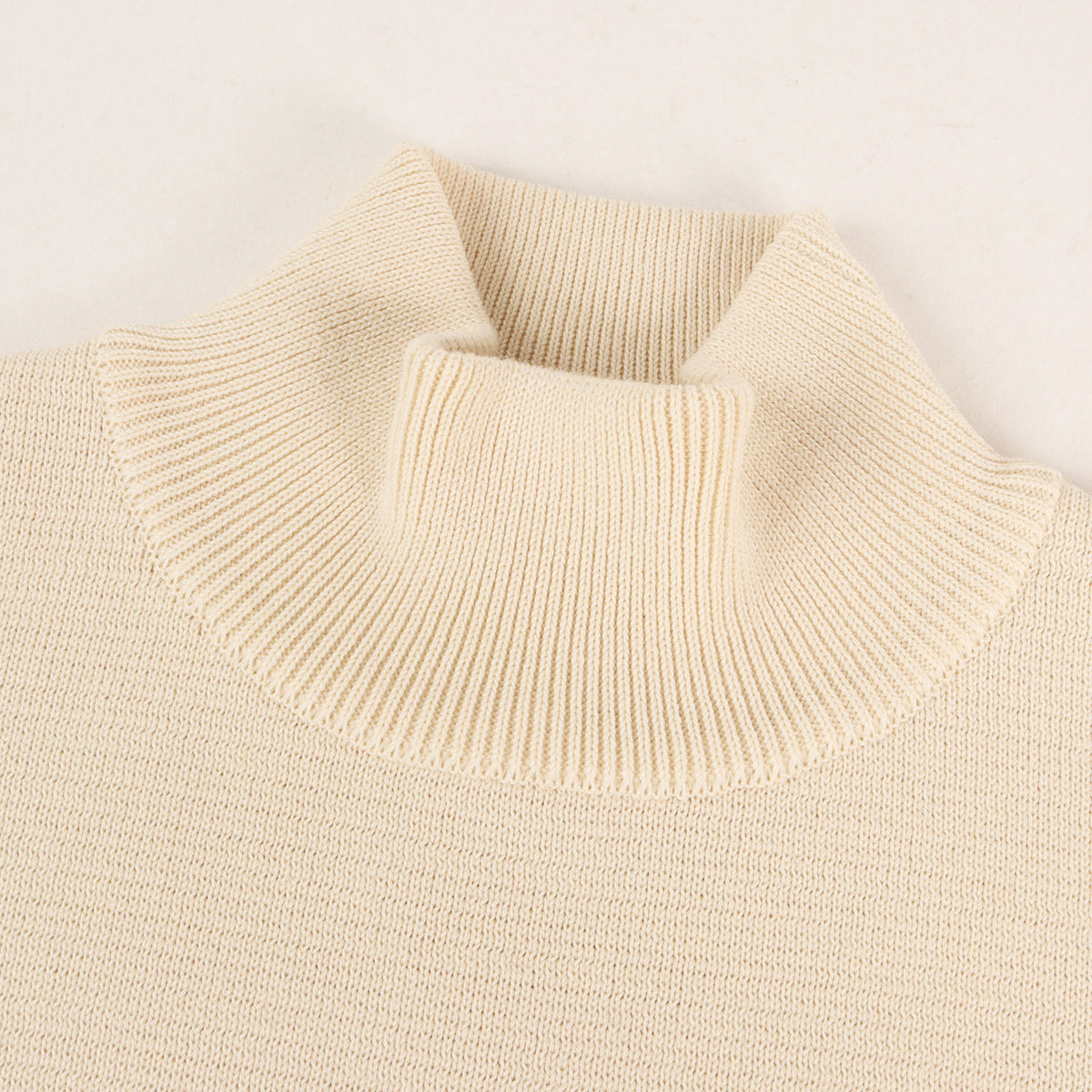 22AW バウンドウールミラノリブハイネック / モックネックニット