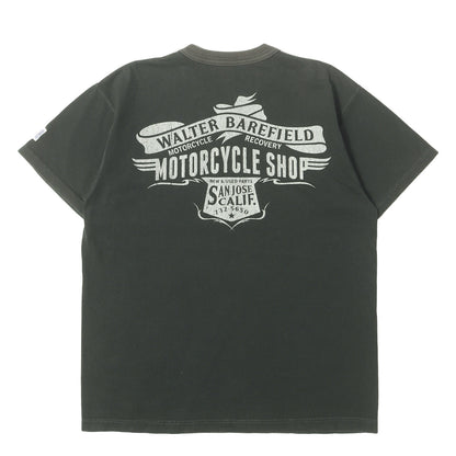 × BECK グラフィックロゴ リンガーネック Tシャツ