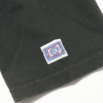 × BECK グラフィックロゴ リンガーネック Tシャツ