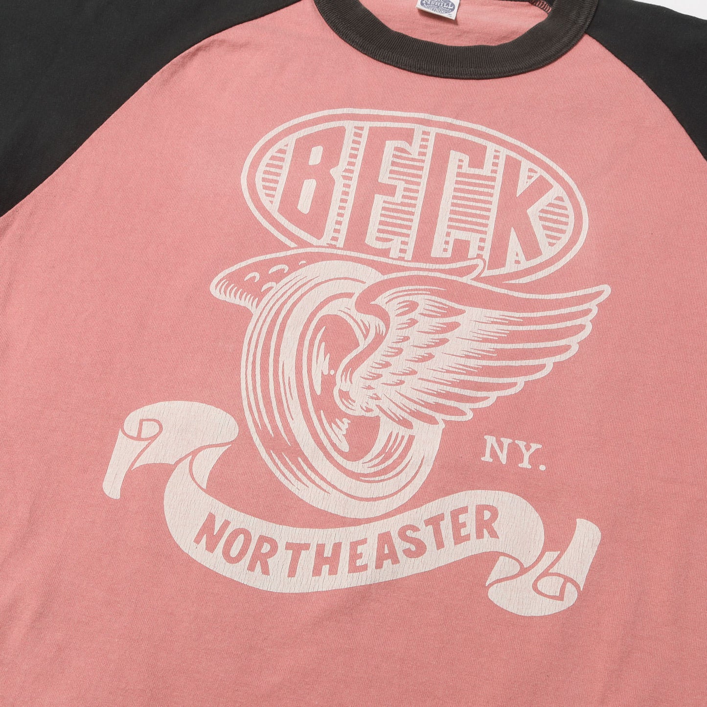 × BECK グラフィック ロゴ ラグラン Tシャツ