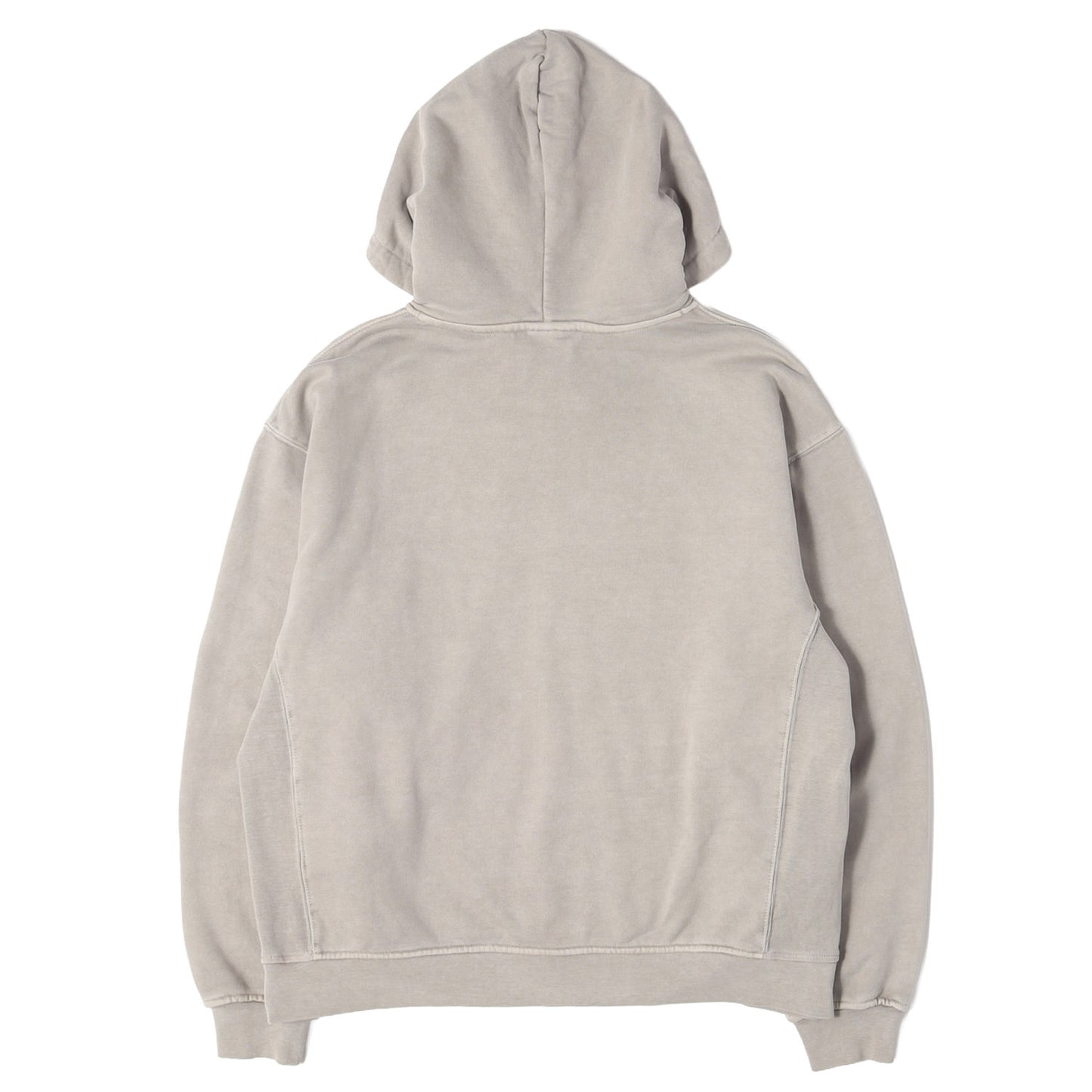 20AW ガーメントダイ ボックスロゴ刺繍 スウェット パーカー (Williams III Hoodie)