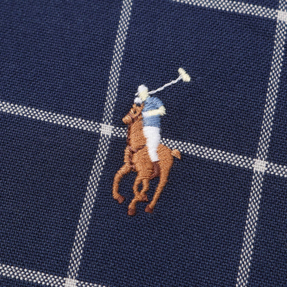 現行タグ ポニー刺繍 グラフチェック ボタンダウン オックスフォードシャツ