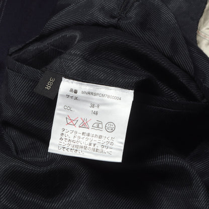 ツインストライプ ストレッチ ウール 3ピース セットアップ スーツ / MADE IN ITALY