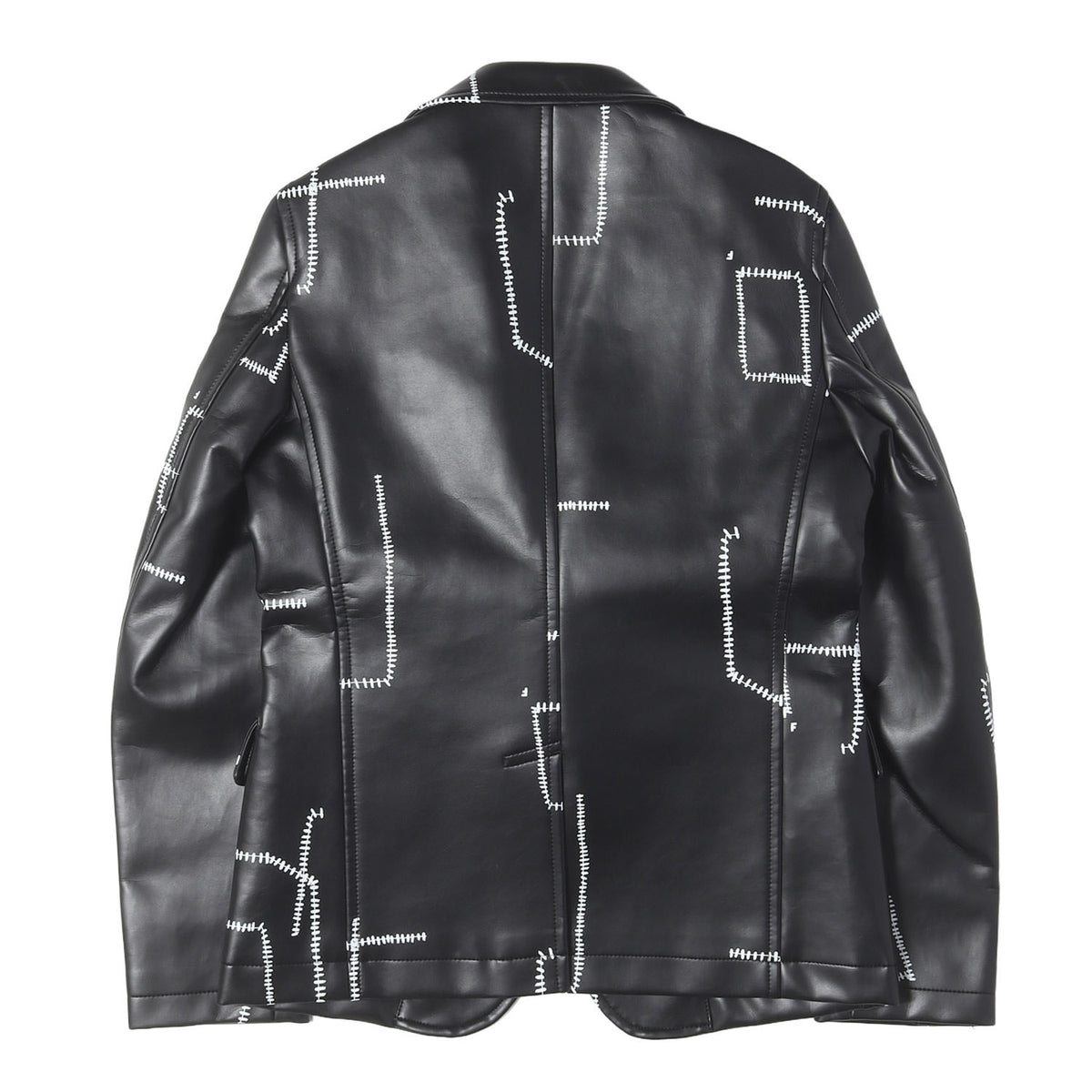 25AW ボンテージ ベルト レザー テーラード ジャケット