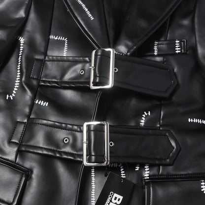 25AW ボンテージ ベルト レザー テーラード ジャケット