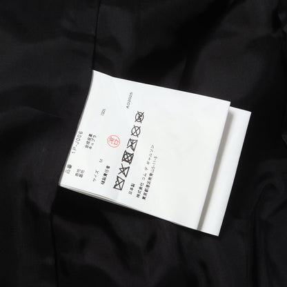 25AW ツギハギプリント レザー 段返り4B テーラード ジャケット