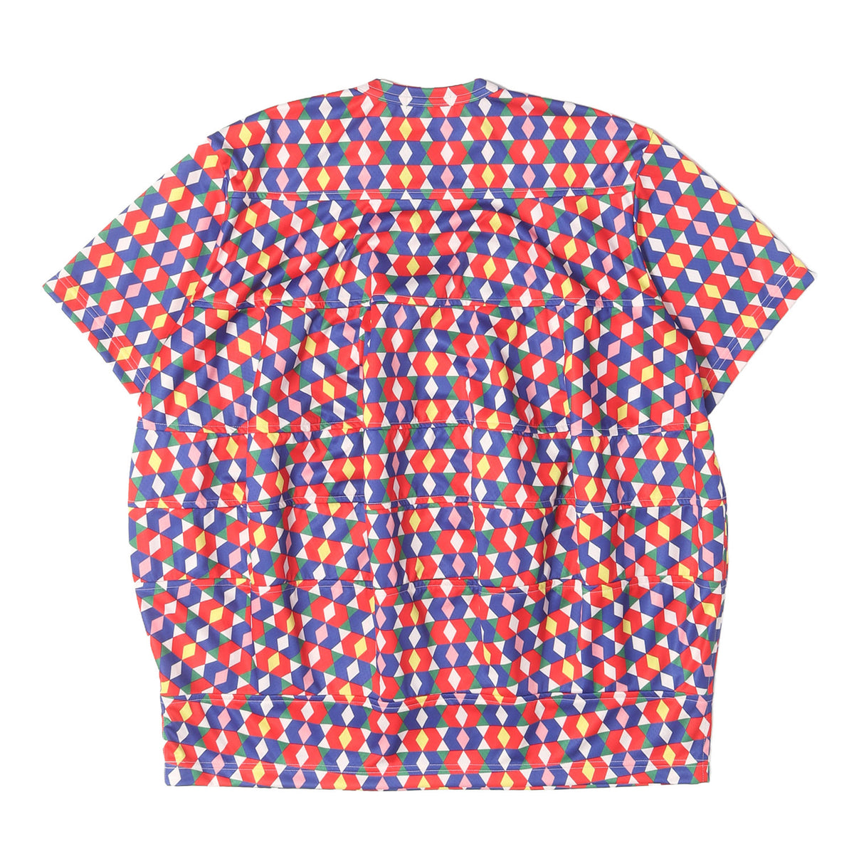 26SS ジオメトリック 変型 メッシュ Tシャツ