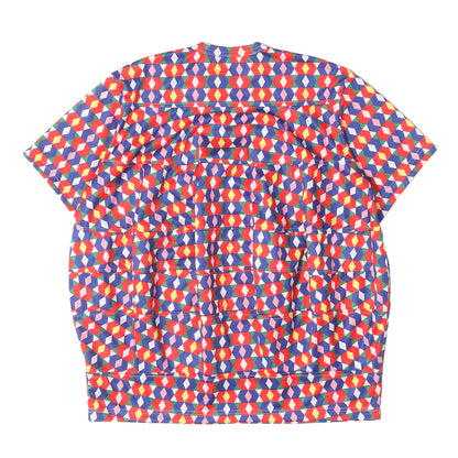 26SS ジオメトリック 変型 メッシュ Tシャツ