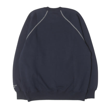 23SS × and wander グラフィック ラグラン スウェット トレーナー (DRY COTTON SWEATSHIRT)